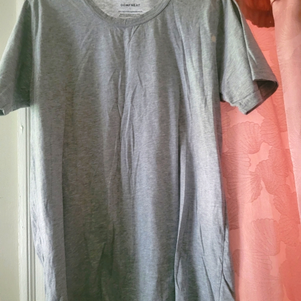 Gray Short Sleeve Men's Tee